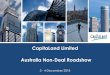 CapitaLand Limited Australia Non-Deal Roadshowinvestor.capitaland.com/newsroom/20181130_182246_C31_1...2018/11/30  · interest rate trends, cost of capital and capital availability,