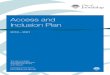 Access and Inclusion Plan - City of Joondalup ... City of Joondalup Access and Inclusion Plan 20182021 1 Contents 1.0 Background 1.1 About the City of Joondalup 1.2 What is access