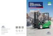 XC Series 4-W Electric Forklift Truck With Lithium Iron-Phosphate · 2019. 6. 24. · for HANGCHA. Rapid charging and opportunity charging ensure continuous availability of trucks