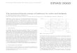 Proceedings of ERAD (2002): 295–298 ERAD 2002Fig. 5. POCERINA, Kinetic energy (J/m2) measured by the hail-pads on 17 July 1985. hailpad data were analyzed later on, and compared