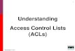 Understanding Access Control Lists · 2020. 1. 29. · 2 Semester 2 v3.1 Access Control Lists Access control lists (ACLs) are lists of instructions you apply to a router's interface