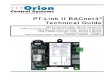 PT-Link II BACnet4 Technical …PT-Link II BACnet4 Interface 2. QUICK PT-LINK SET-UP 5 2.1 Quick Start Guide Figure 1: PT-Link II BACnet® Dimensions and Components 485 DRIVER COMM
