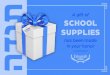 A gift of SCHOOL SUPPLIES has been made in your honor ......A gift of SCHOOL SUPPLIES has been made in your honor h Emunah d ,-mDN