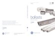 ballasts 2008 product catalog GE Consumer & Industrial Lighting GE has a policy of continuous improvement