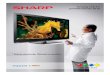 Katalog LCD TV pomlad/poletje 2010 - Nadaljujo¤† Sharpovo tradicijo inovacij ter izvirnosti, novi AQUOS