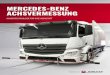 MERCEDES-BENZ- ACHSVERMESSUNG · 2021. 2. 1. · Marke Mercedes-Benz kommt weltweit dieselbe Kamera-technologie zum Einsatz. • Seit 45 Jahren ist Josam ein globaler Lieferant für