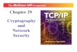 Chapter 29 Crypyp g p ytography and NkNetwork Securityggn.dronacharya.info/.../QuestionBank/Mtech/SemIII/cryptography.pdf · To show how secret keys in symmetric-key cryptography