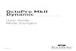 OctoPre MkII Dynamic - Focusrite...1 Preamp Gain and Compression Compress and More controls for Inputs 1 - 8 2 Separate 5 LED meter for each input channel -42, -18, -6, -3, 0 dBFS