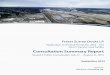 Consultation Summary Report - Port of Vancouver...Consultation Summary Report (Round 2 Public Consultation) September 2015 Fraser Surrey Docks LP Application to Amend Permit No. 2012