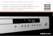Arcam CD192 Compact Disc player English CD192 M.pdfinferior quality cables will degrade the sound quality of your system. Please contact your Arcam dealer for details of suitable cables