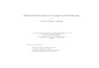 Efficient Execution of Compressed Programs - IBMEfficient Execution of Compressed Programs by Charles Robert Lefurgy A dissertation submitted in partial fulfillment of the requirements