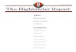 Winter Issue 2018 The Highlander Report · 2020. 6. 19. · Winter Issue 2018 The Highlander Report Editors Contributors Alexa Harrison Ashley Kempton Lynette Yu Ariella Sebba Lynette