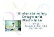 Understanding Drugs and Medicines...• List three qualities that make a drug useful as a medicine. • Name the two sources of all drugs. • Identify four different types of medicines
