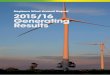 Hepburn Wind Annual Report 2015/16 Generating Results...Hepburn Wind’s annual report for the 2014/15 financial year. As we announced at our last Annual General Meeting, our focus