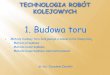 1. Budowa toruzits.pwr.wroc.pl/zwolski/source/TRK_II_01_Budowa.pdf · Budowa nawierzchni składa się z następujących faz: 1. Uformowanie subwarstwy pryzmy podsypki 2. Ułożenie