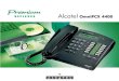 Alcatel OmniPCX 4400 - Vanier College ITSS ... 1 User Guide Premium REFLEXES£â€‌ Alcatel OmniPCX£â€‌ 4400
