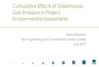 Cumulative Effects of Greenhouse Gas Emissions in Project Environmental Assessments · 2017. 6. 22. · Irving refinery 3.0 ATCO Battle River coal generation 2.9 ... taking corrective