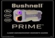 Bushnell 2019PrimeLRF FullManual 5LIM...This manual will help you optimize your viewing experience by explaining how to utilize the rangefi nder’s features and how to care for it