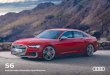 S6 · 2021. 3. 20. · d S6 Standard Equipment and Options Option Code S6 Sedan Assistance systems Adaptive drive assist including adaptive cruise control with Stop&Go, distance indicator,