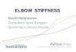 ELBOW SURGERY : Instability, Arthroscopy, · PDF file 2016. 9. 7. · ELBOW STIFFNESS David Hargreaves Consultant Hand Surgeon Southampton General Hospital. Causes. Incidence •2nd