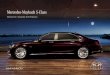 Mercedes-Maybach S-Class - Alpine Armoring USA · PDF file Mercedes-Maybach S 650 – Interior The interior of the Mercedes-Maybach S-Class indulges its passengers with a luxurious