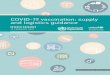 v.3 21027 COVID-19 vaccination supply and logistics guidance · 2021. 3. 19. · 4.4.8 Management of supply chain information ... strict supply, distribution, logistics and management