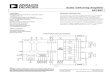 Audio Switching Amplifier AD1992 - Analog Devices · 2020. 2. 1. · Audio Switching Amplifier AD1992 Rev. 0 Information furnished by Analog Devices is believed to be accurate and
