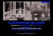 CLÉOPÂTRE IN LOVE - Nouveau Théâtre de Montreuil · 2019. 1. 29. · Le point de départ du texte est une anecdote : Cléopâtre était polyglotte. Elle parlait une dizaine de