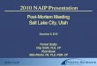 2010 NAIP Presentation - Farm Service Agency...–Commander 690B – Partenavia P-68 –Piper Navajo PA31– Cessna 210 • One Z/I Imaging Digital Mapping Camera • One Optech 3100