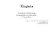 Introduction to TestNav 8 Writing Tool - VDOE · Web viewGuided Practice Suggestions27. Introduction. Beginning with the fall 2016 test administration, the Virginia Standards of Learning