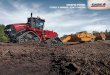 SCRAPER POWER....A Steiger tractor-scraper combination efficiently handles large-scale dirt work with outstanding fuel economy. The scraper tractor configuration’s rugged chassis