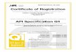 API Spec Q1subseacoat.com/assets/certificate-q1-4302_20201215204439.pdf · 2020. 12. 17. · regularly monitored through annual full system audits. This certificate has been issued