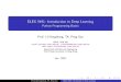 ELEG 5491: Introduction to Deep Learning - Python Programming …dl.ee.cuhk.edu.hk/tutorials/python_part_2.pdf · 2021. 1. 26. · Python Programming Basics Prof. LI Hongsheng, TA