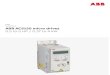 CATEGORY ABB ACS150 micro drives 0.5 to 5 HP / 0.37 to ......04 ABB ICRO IVES, ACS150 0.5 TO 5 HP / 0.37 TO 4 KW ABB micro drives Take performance to the next level with the wide power