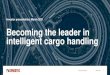 Investor presentation, March 2021 Becoming the leader in ......Becoming the leader in intelligent cargo handling Investor presentation, March 2021 Investor presentation March 2021