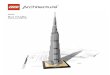 21031 Burj Khalifa - Lego · 2019. 7. 23. · Per il Burj Khalifa, sono stati utilizzati 330.000 m 3 di calcestruzzo (un altro record), 39.000 tonnellate di rinforzi in acciaio, 103.000