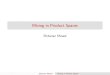 Mixing in Product Spaces - MIT Mathematicsmath.mit.edu/~elmos/slides.pdf · 2017. 8. 22. · mixing of Markov chains, in particular in analysis of mixing times (Diaconis, Saloﬀ-Coste