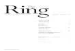 The Ring — Issue XXIX — January 2012 · 2012. 1. 19. · 2 idg 22 — Issue XXIX — January 2012 2012 will be quite a year: the Olympic Games; UEFA Euro 2012; the US elections