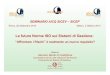 Le future Norme ISO sui Sistemi di Gestione · 2020. 1. 17. · Gennaro Bacile di Castiglione Le future Norme ISO sui Sistemi di Gestione e il Risk Management AICQ SICEV Roma 26/092014