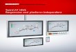 TwinCAT HMI: Responsive and platform-independent · 2021. 3. 25. · TC HMI Extensions: the HMI is modularly expandable by functions through the use of extensions (e.g. Alarms & Events,