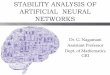 Dr. G. Nagamani Assistant Professor Dept. of Mathematics Nonlinearity: An artificial neuron can be linear