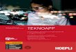 TEKNOAPP - Hoepli Editore...Introduzione al coding con Flowgorithm Programmazione visuale: Scratch e Arduino App Inventor per Android ﬁ ca in C++ e Python Applicazioni di robotica