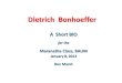 Dietrich bonhoeffer...Title Dietrich bonhoeffer Author Marsh Family Created Date 1/11/2012 8:46:42 PM