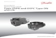Type OSPB and OSPC Type ON Steering Unit and CN · 2021. 3. 22. · Clean all parts carefully in Shellsol K or similar cleaner fluid. Lubrication Before assembly, lubricate all parts