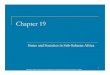 Chapter 19wp.lps.org/tlarson/files/2013/08/Chapter-19.pdf · 2013. 10. 7. · Slave Trading ! Increased trans-Saharan and Indian Ocean trade stimulates slave trade, 9th c. CE ! Africa