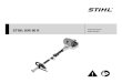 STIHL KM 90 R KM 90R...KM 90 R English 2 In the STIHL KombiSystem a number of different KombiEngines and KombiTools can be combined to produce a power tool. In this instruction manual