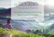New Generating, Managing and Sharing Green Growth Knowledge by... · 2016. 12. 15. · Generating Knowledge The GGKP engages in a comprehensive collaborative process involving policymakers,