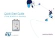 Quick Start Guide - STMicroelectronics · +The integrated SMD antenna needs clearance area and passives for proper tuning (FT1 FT2 and MT). BlueTile host board - STEVAL-BCN002V1D