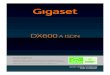 Gigaset DX600 isdn...2 Gigaset DX600A ISDN – potężny domownik DX600A ISDN / POL / A31008-N3100-S301-2-5519 / introduction.fm / 21.01.2011 Version 4, 16.09.2005 Dodatkowe informacje