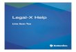Legal-X Help - Bottomline Technologies · 2021. 2. 17. · bottomline.com 8 SUBMITTING A LEDES 2000 FILE WITHOUT LINE ITEM TAX 1. After invoice upload, click on the Invoice Number